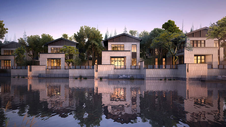 最华丽雅致的新中式别墅群由品帆建造统筹规划