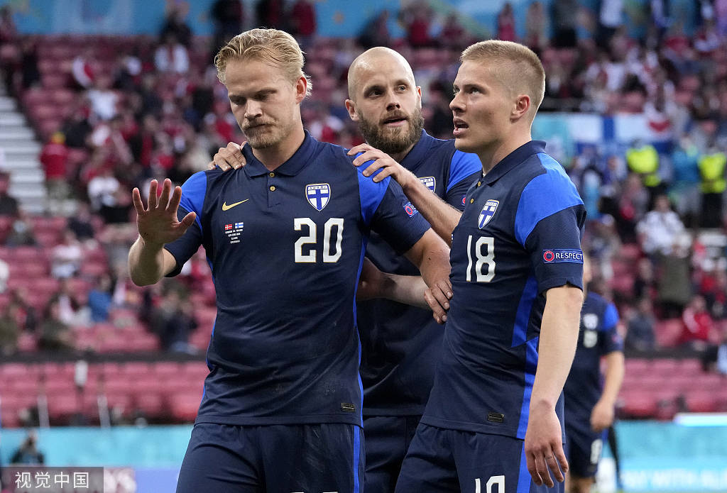 高效！芬兰唯一射门转化成进球 取队史欧洲杯首胜_比赛