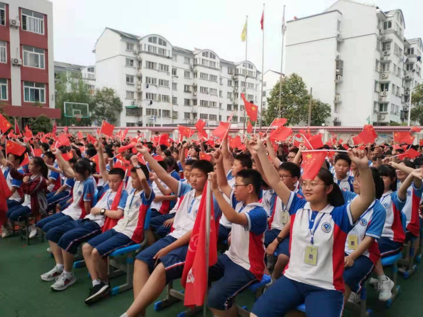 淮安市翔宇中学隆重举行2021届学生初中毕业典礼