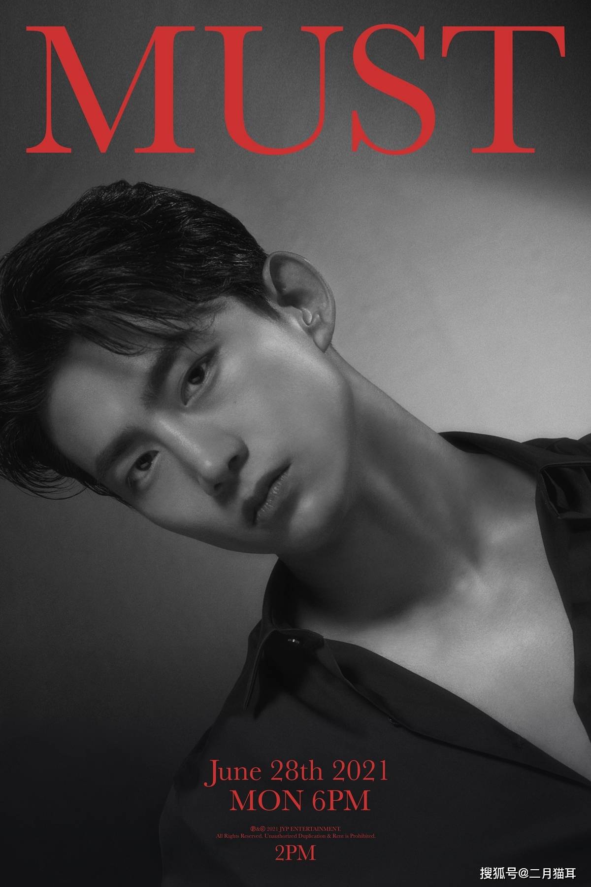 2pm公开新专辑个人海报6人6色更具成熟魅力