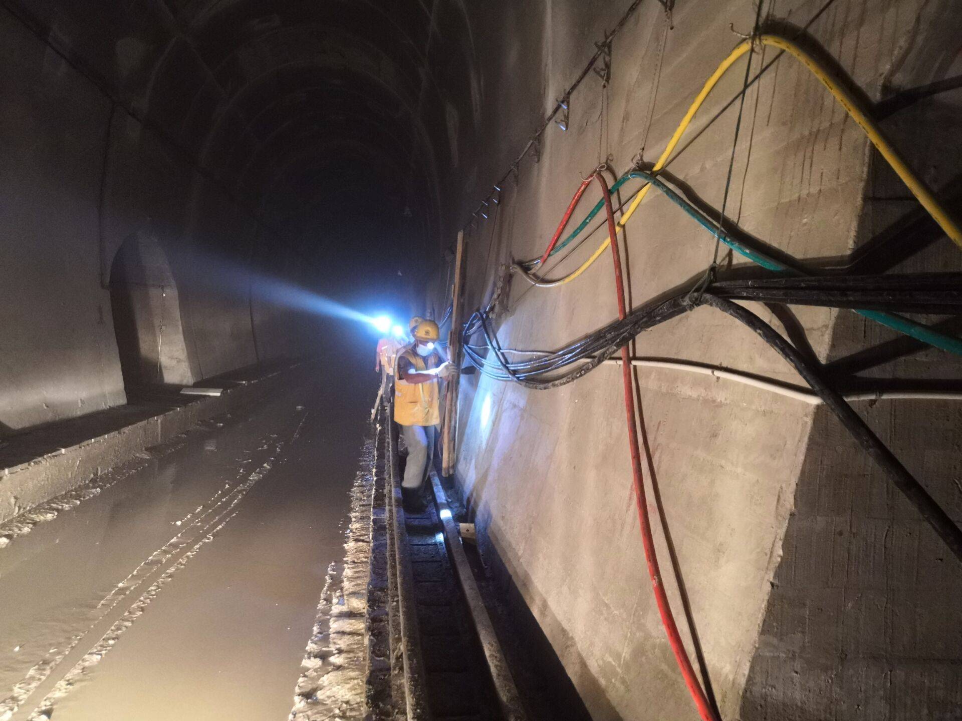 大柱山电缆敷设