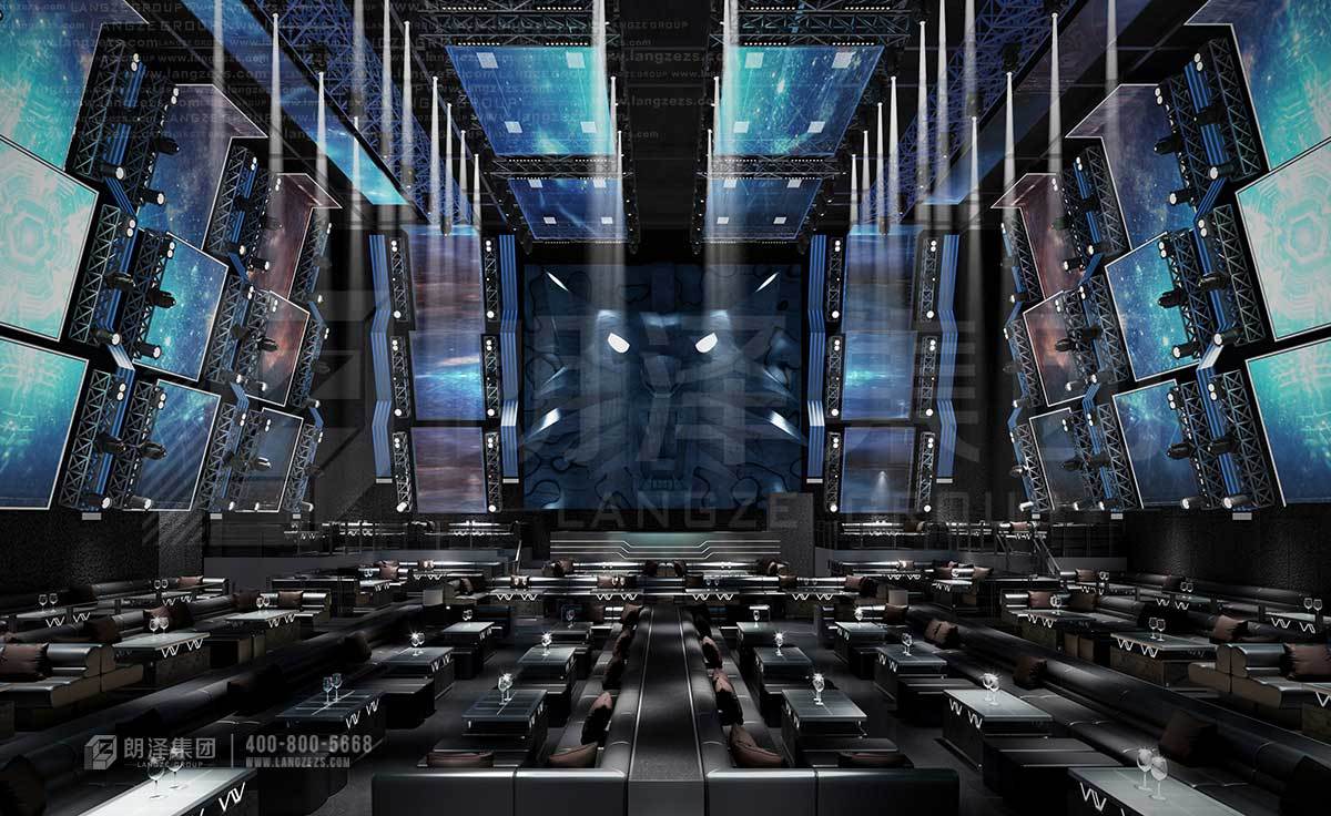 衡阳酒吧设计装修公司 派对酒吧设计装修案例