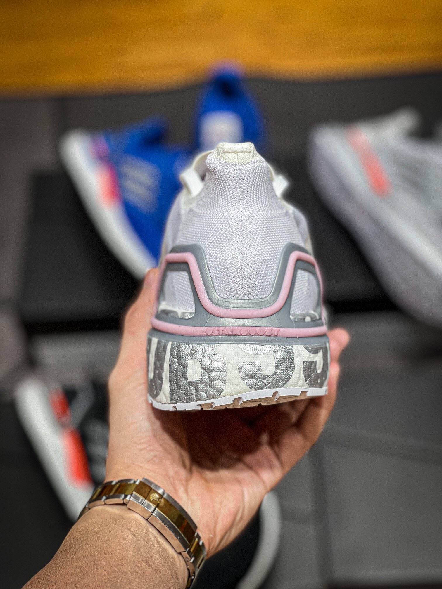 阿迪达斯 adidas ultra boost ub nasa 太空联名爆米花跑鞋