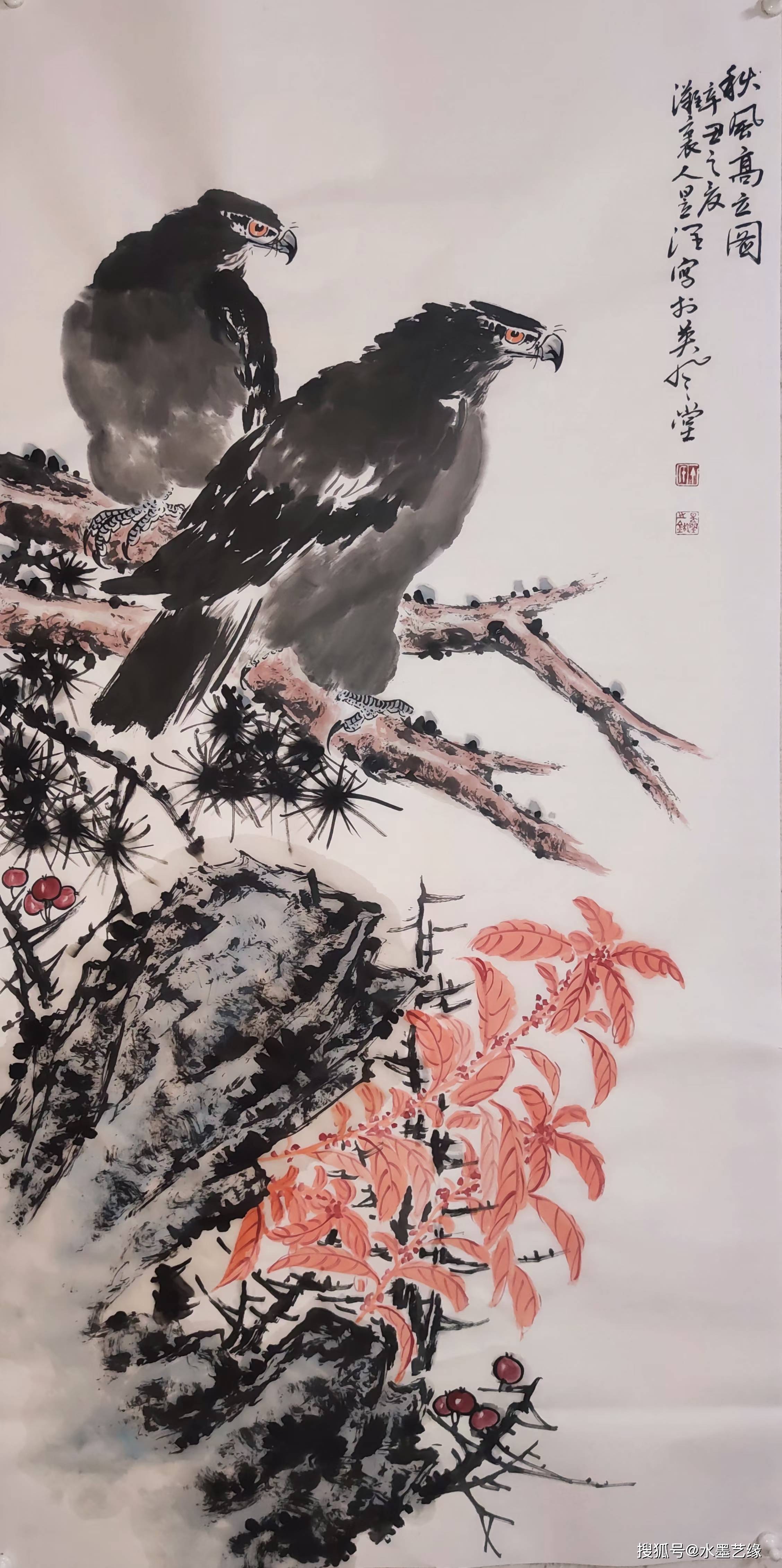 中国第一鹰画家图片