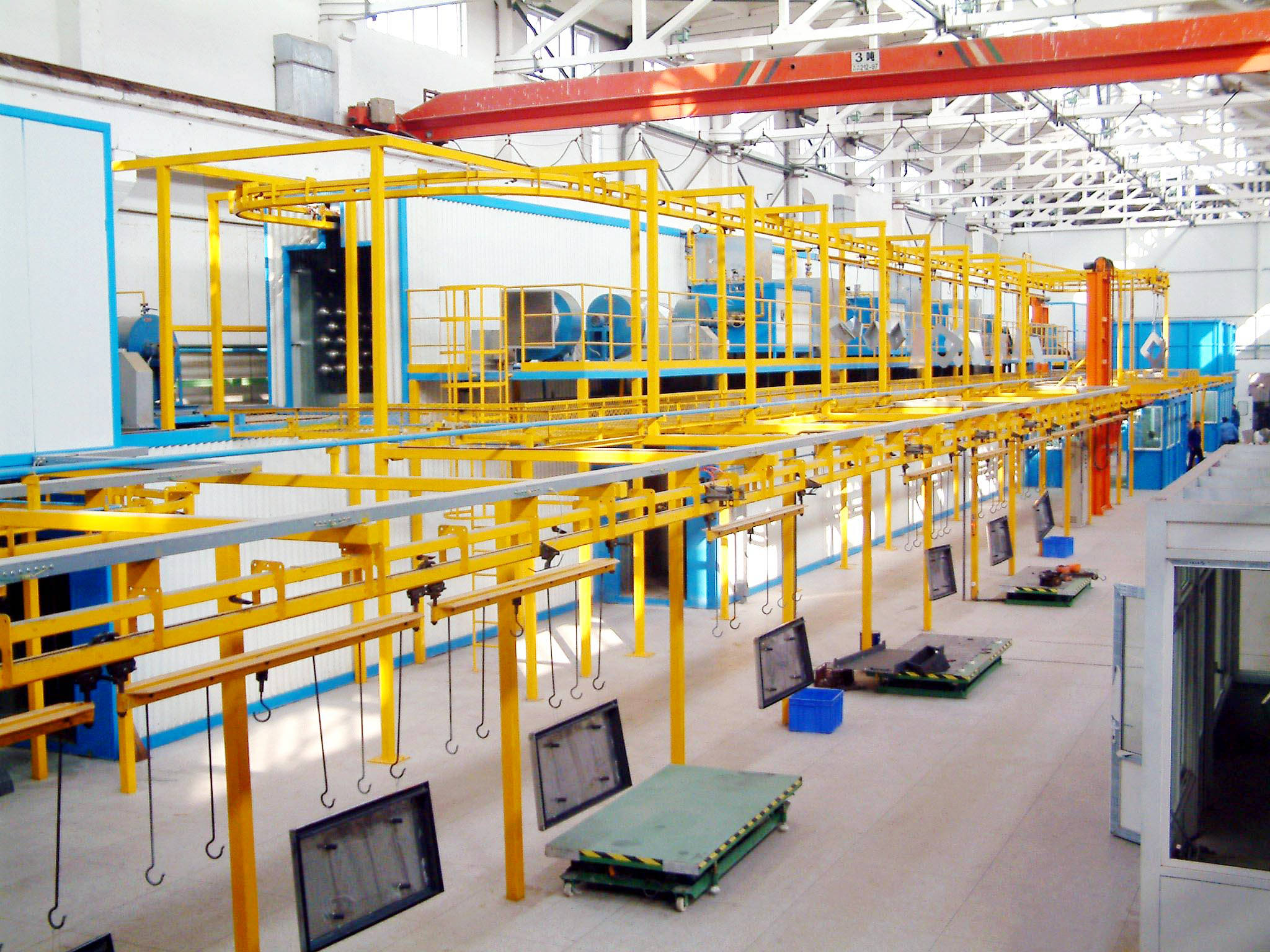 喷粉设备工艺简要说明和基本原理