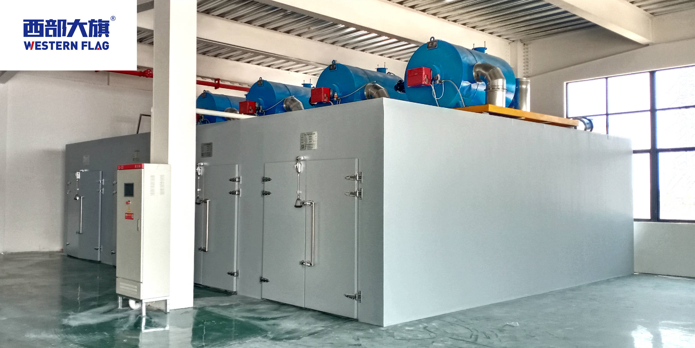 四川西部大旗金丝皇菊烘干房烘干工艺解析