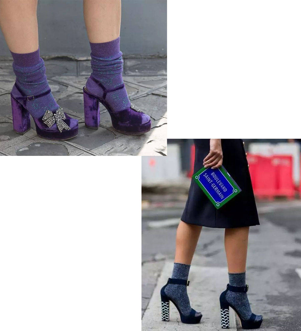 想要袜子秒变时尚单品?几个搭配小技巧分享给你!_颜色