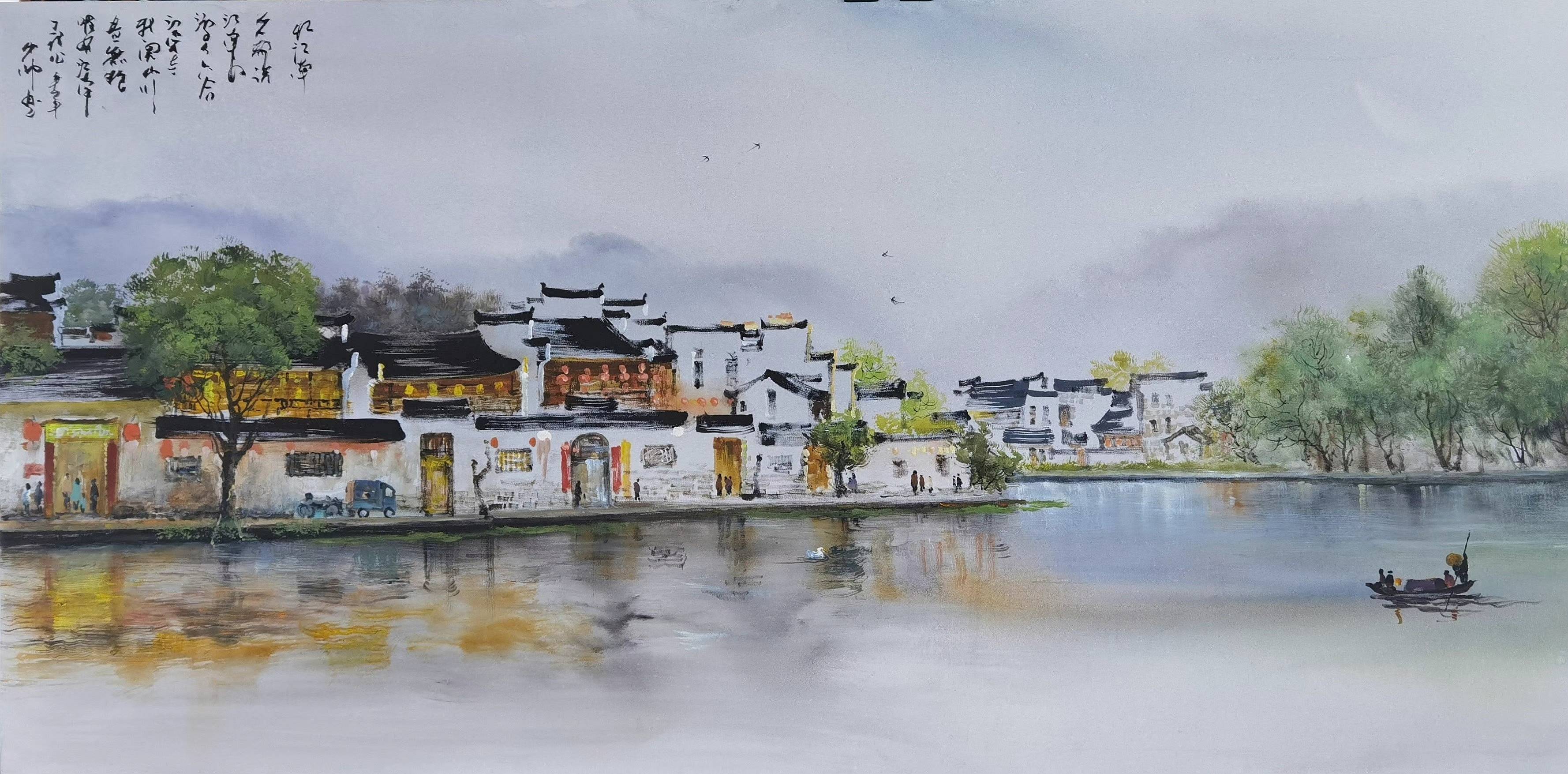 画家冯少帅,1965年出生于西北宁夏,现居北京.