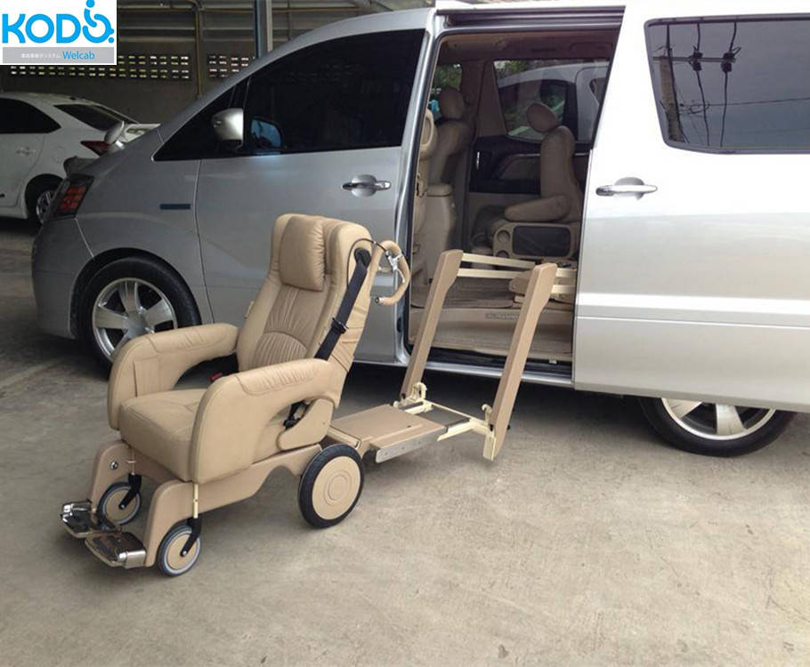 本田艾力绅福祉座椅福祉车改装方便老年人自由上下车户外出行_轮椅