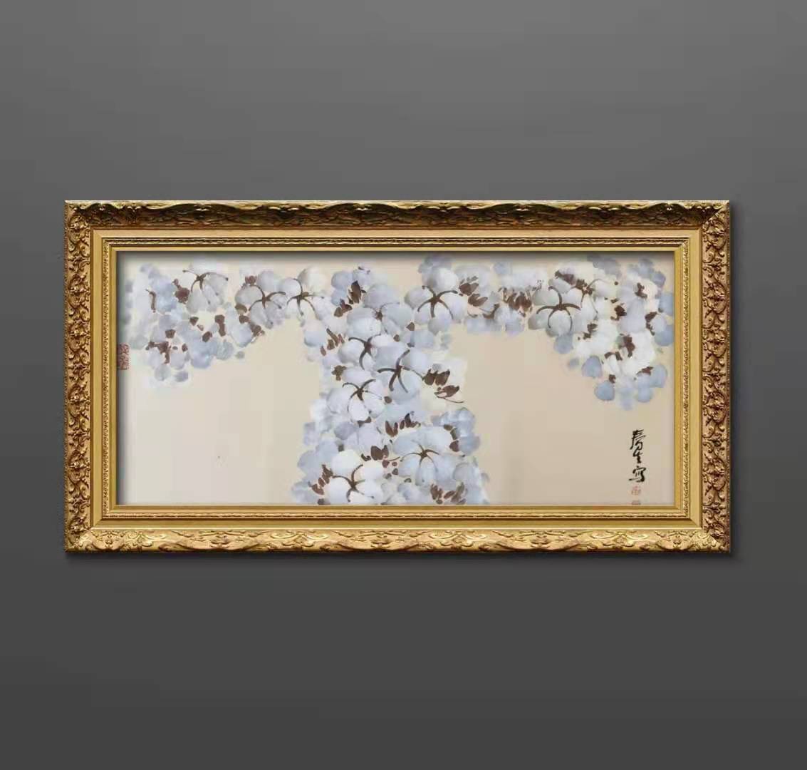 写意棉花第一人徐春生作品欣赏