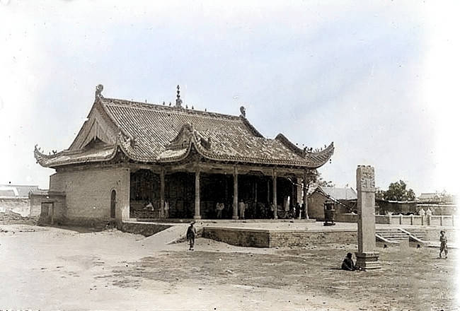 河南开封一组老照片记录1907年至今100多年前开封的名胜古迹