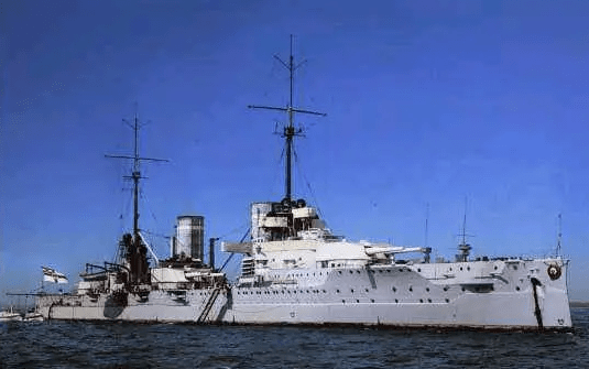 日德兰海战德军一血获得者8门280毫米主炮背负者