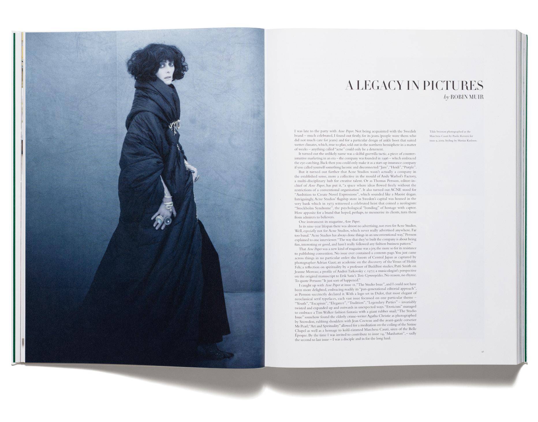 Moon|Acne Studios欣然宣布，在2021年夏季 推出《Acne Paper》一书