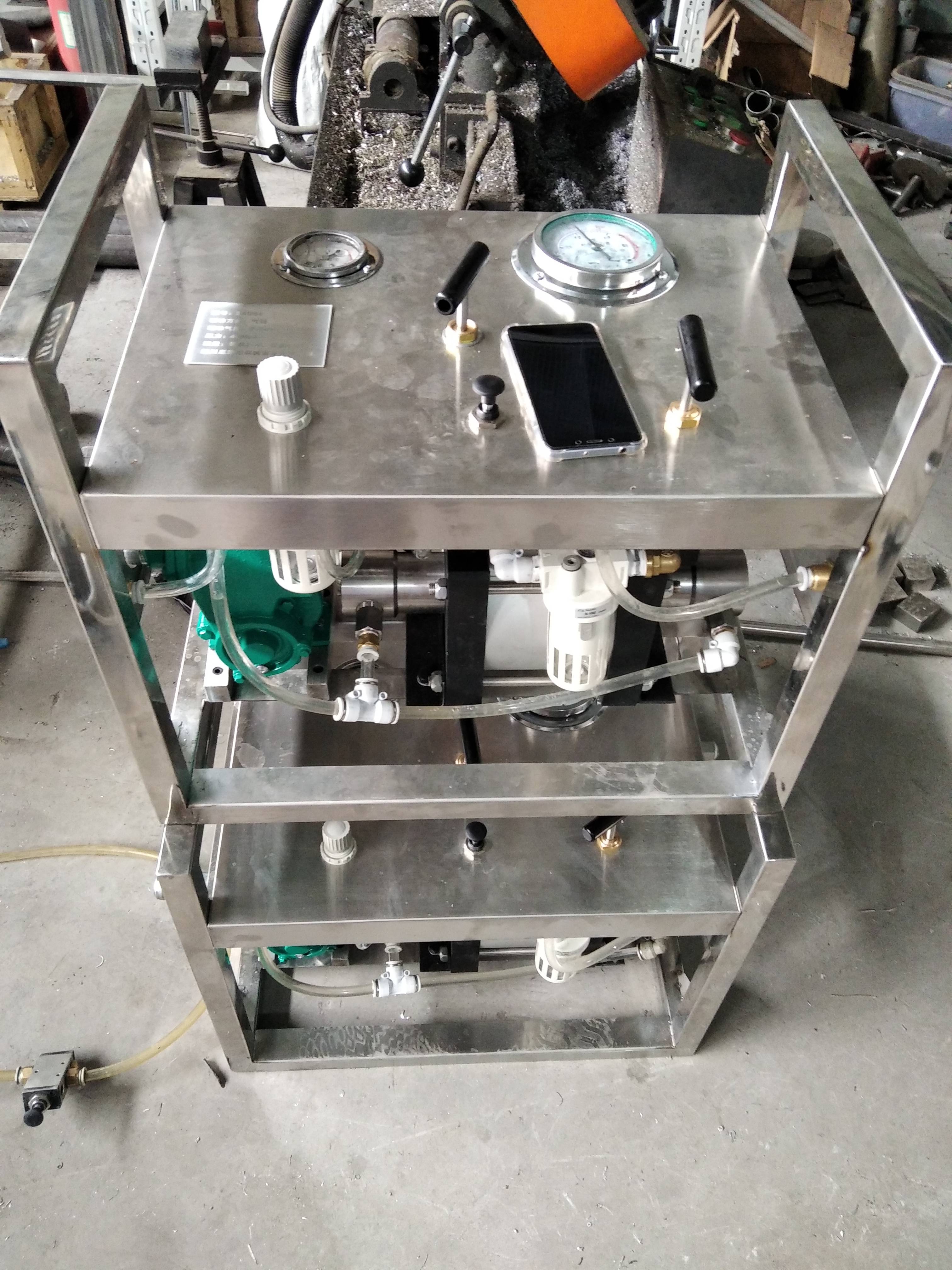 济南欧利特水压试验机的应用