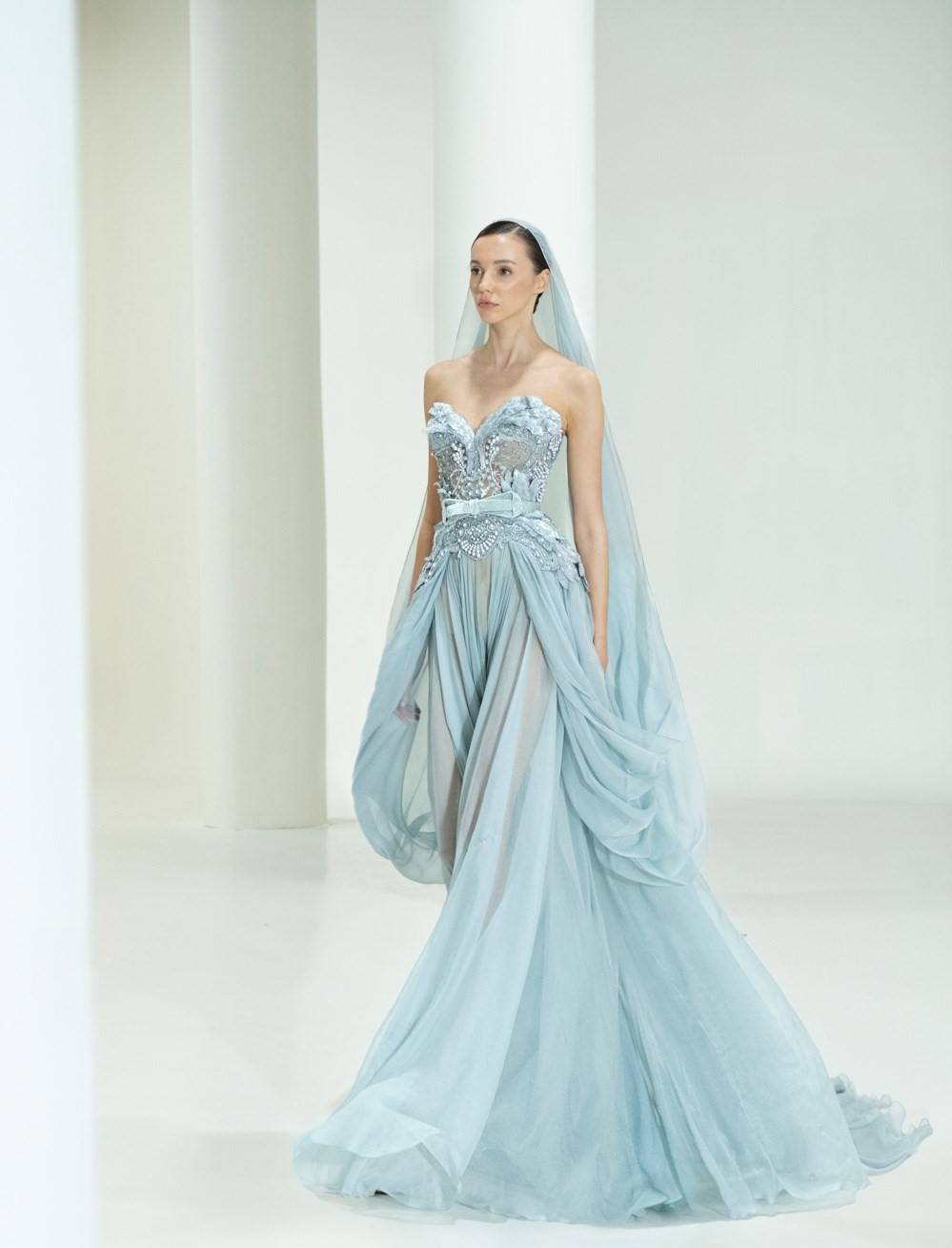 系列|黎巴嫩仙牌 Elie Saab 2021/2022秋冬高级定制系列