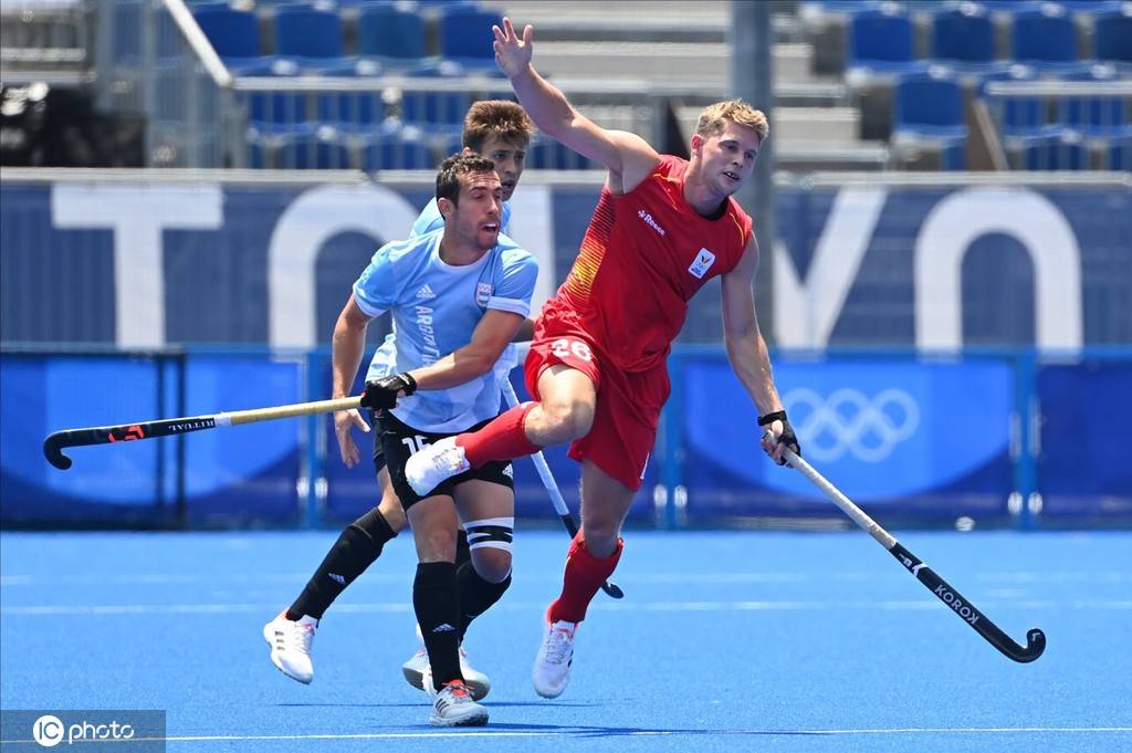 2020东京奥运会曲棍球热身赛:阿根廷vs比利时