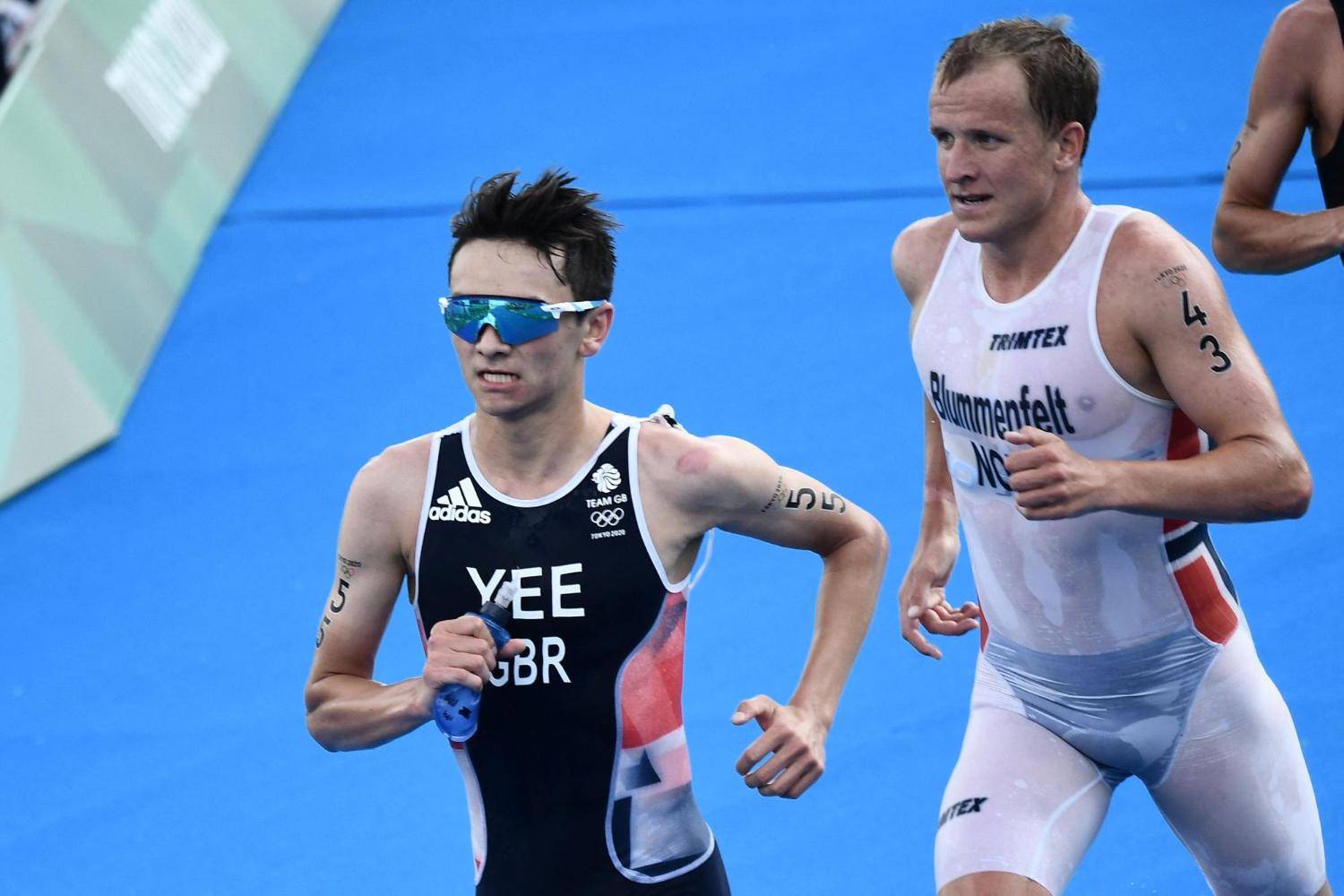 奥运男子铁人三项赛挪威选手1小时45分04秒夺冠