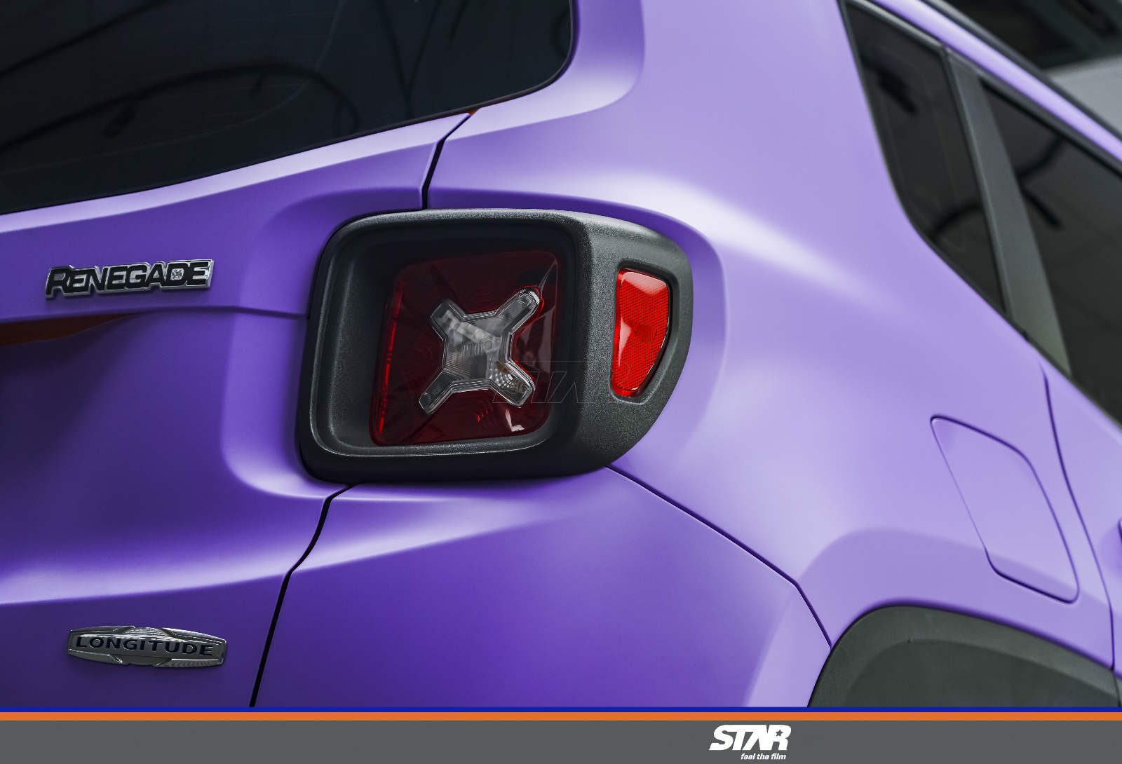 jeep自由侠改色膜消光薰衣草紫,女神节送这个颜色很到位