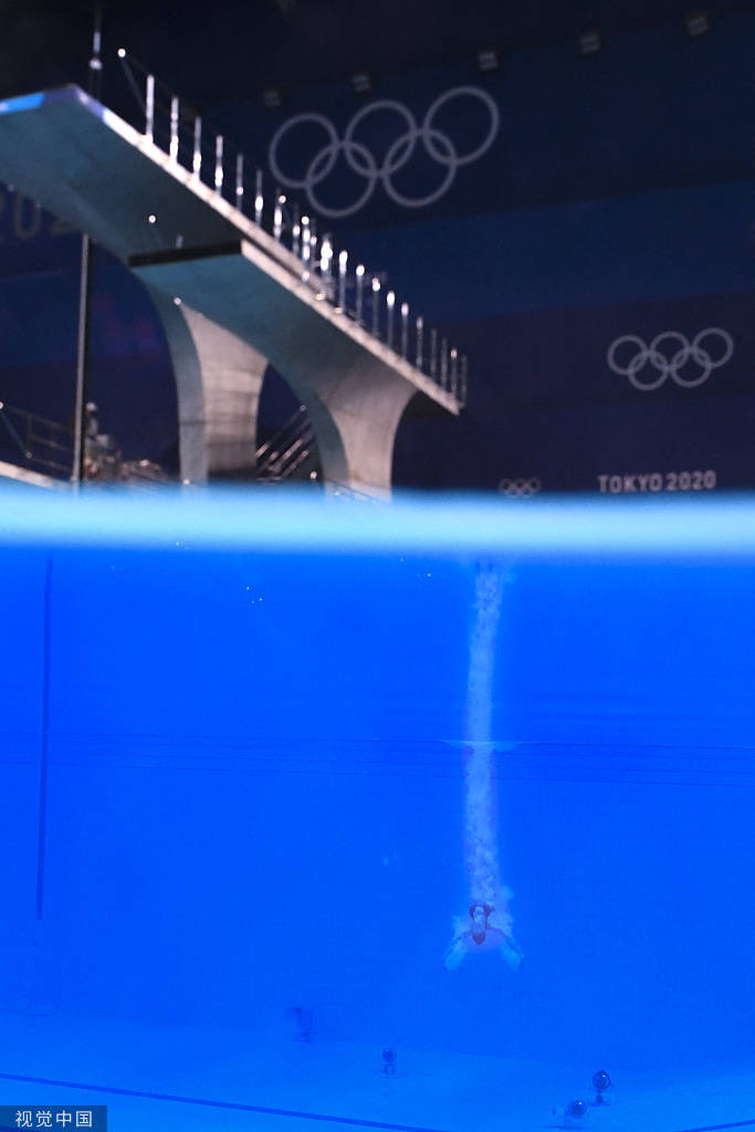 1/ 8 2021年7月31日,日本,2020东京奥运会跳水女子单人3米板半决赛