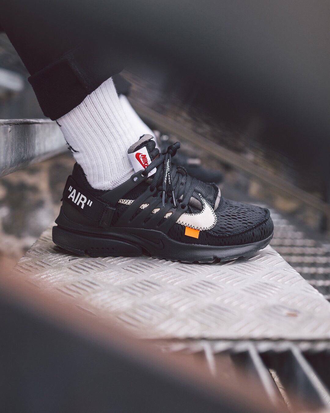 设计|Off-White x Nike Air Presto"Opposites Black "“OW黑白橘” AA3830-002?