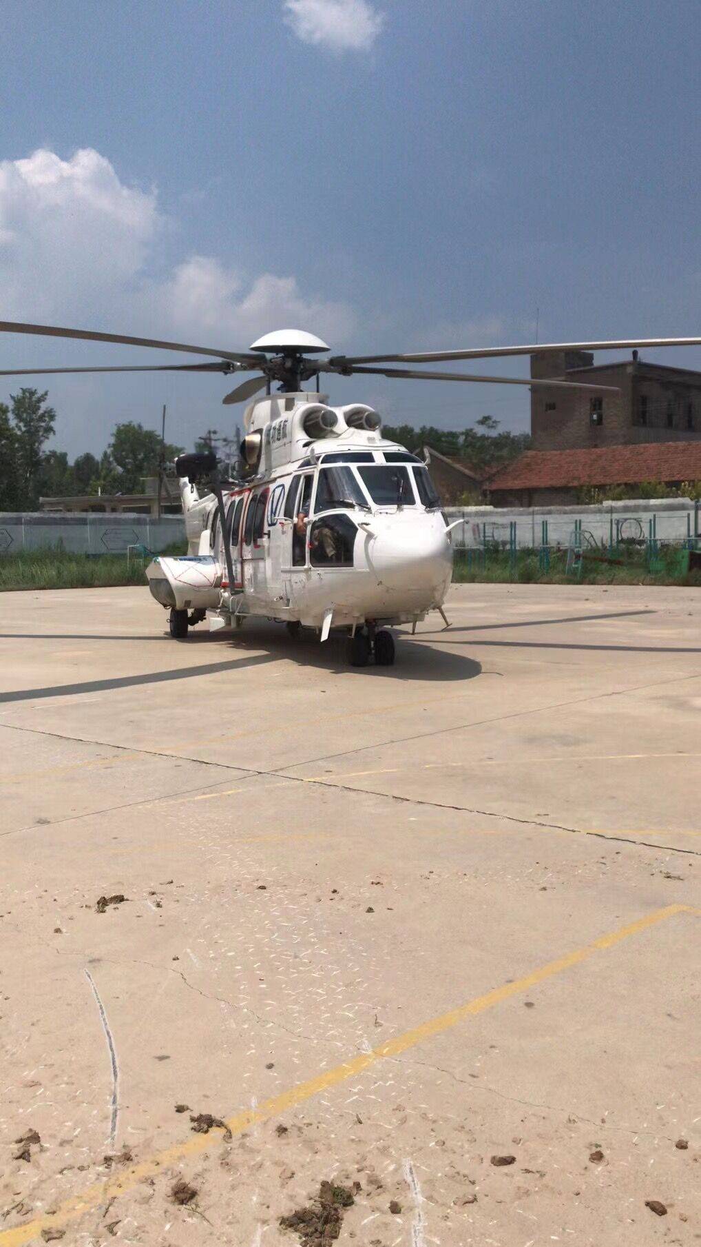 海陆空 服务平台协调民用直升机参与河南水灾救援