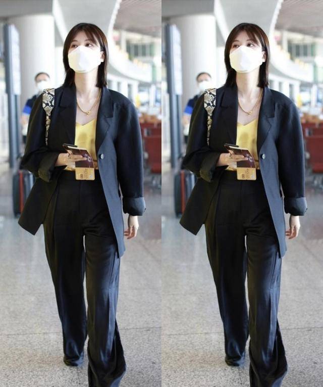 服装|乔欣的衣品不服不行，就算穿着“滑溜溜”的裙子，依旧给人高级感