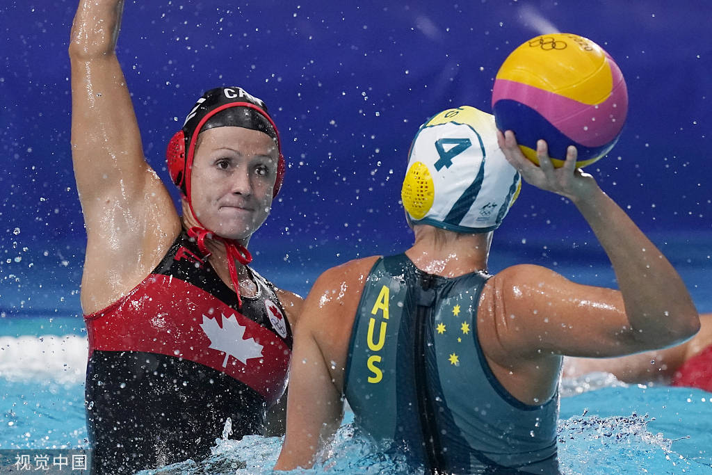 女子水球淘汰赛 美国西班牙会师决赛中国将争第7 荷兰队