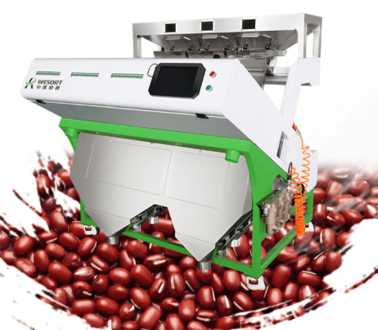 黄豆色选机如何分拣出杂质_大豆