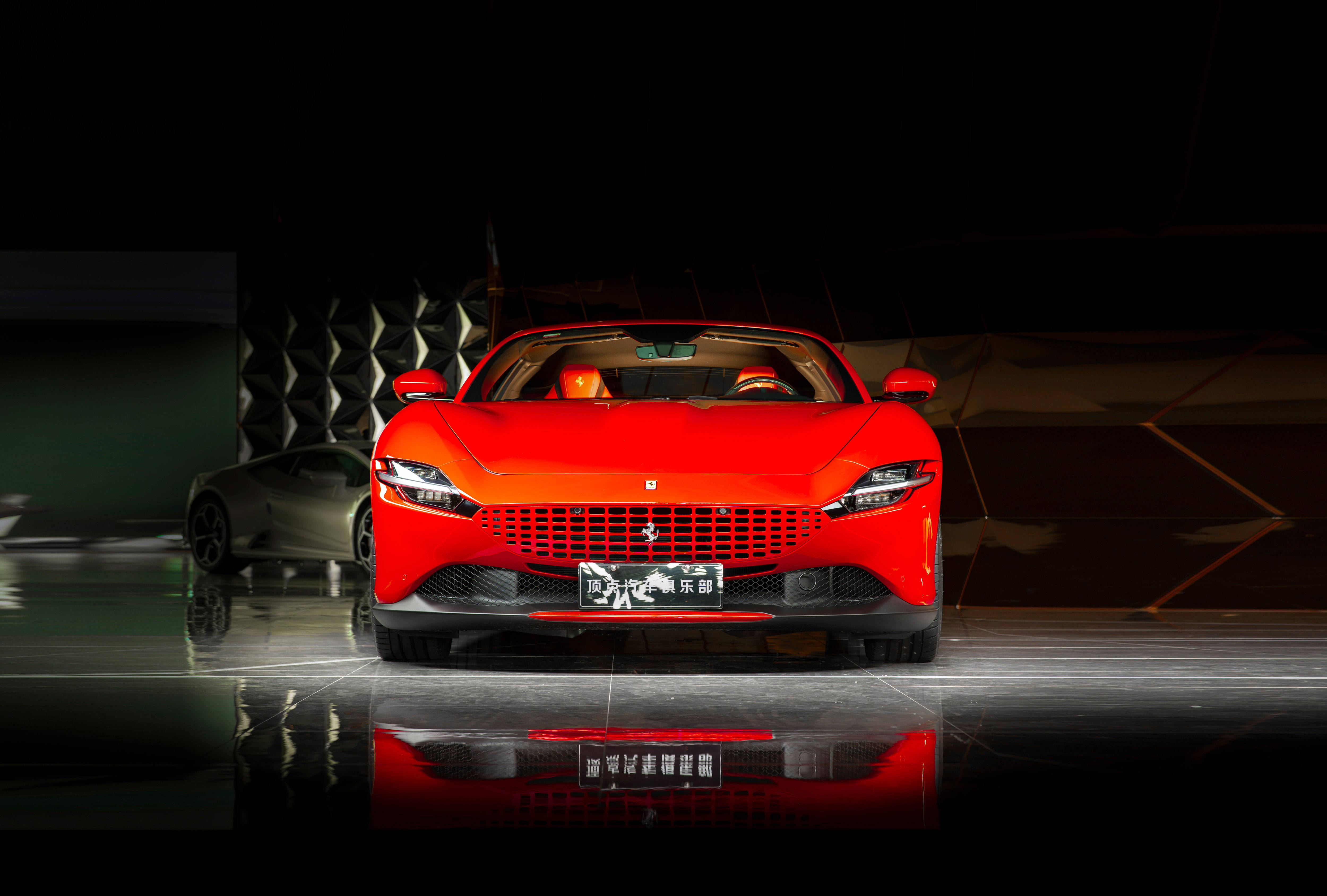 成功男人的座驾撩妹神器法拉利roma现车