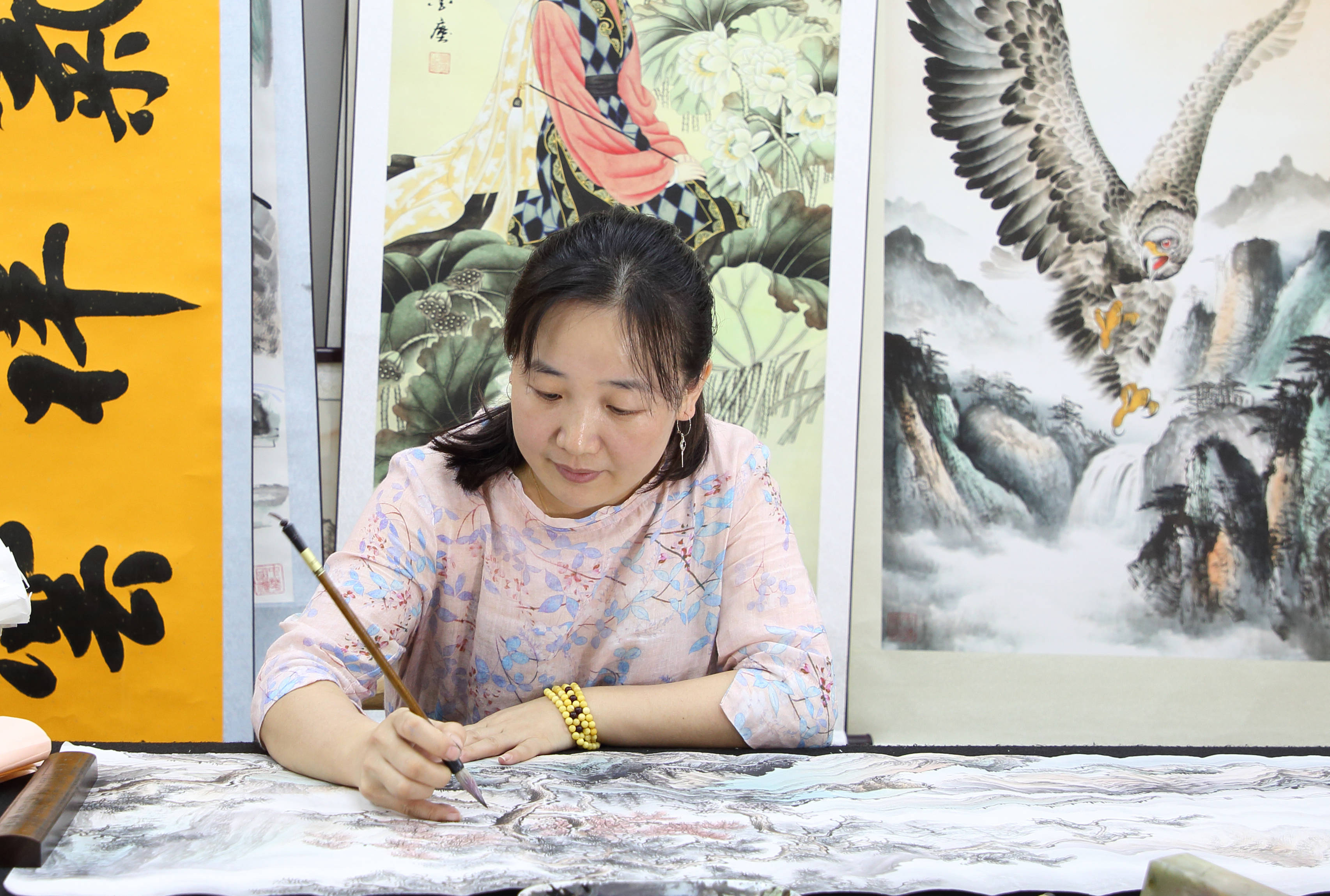 国画艺术家邓静