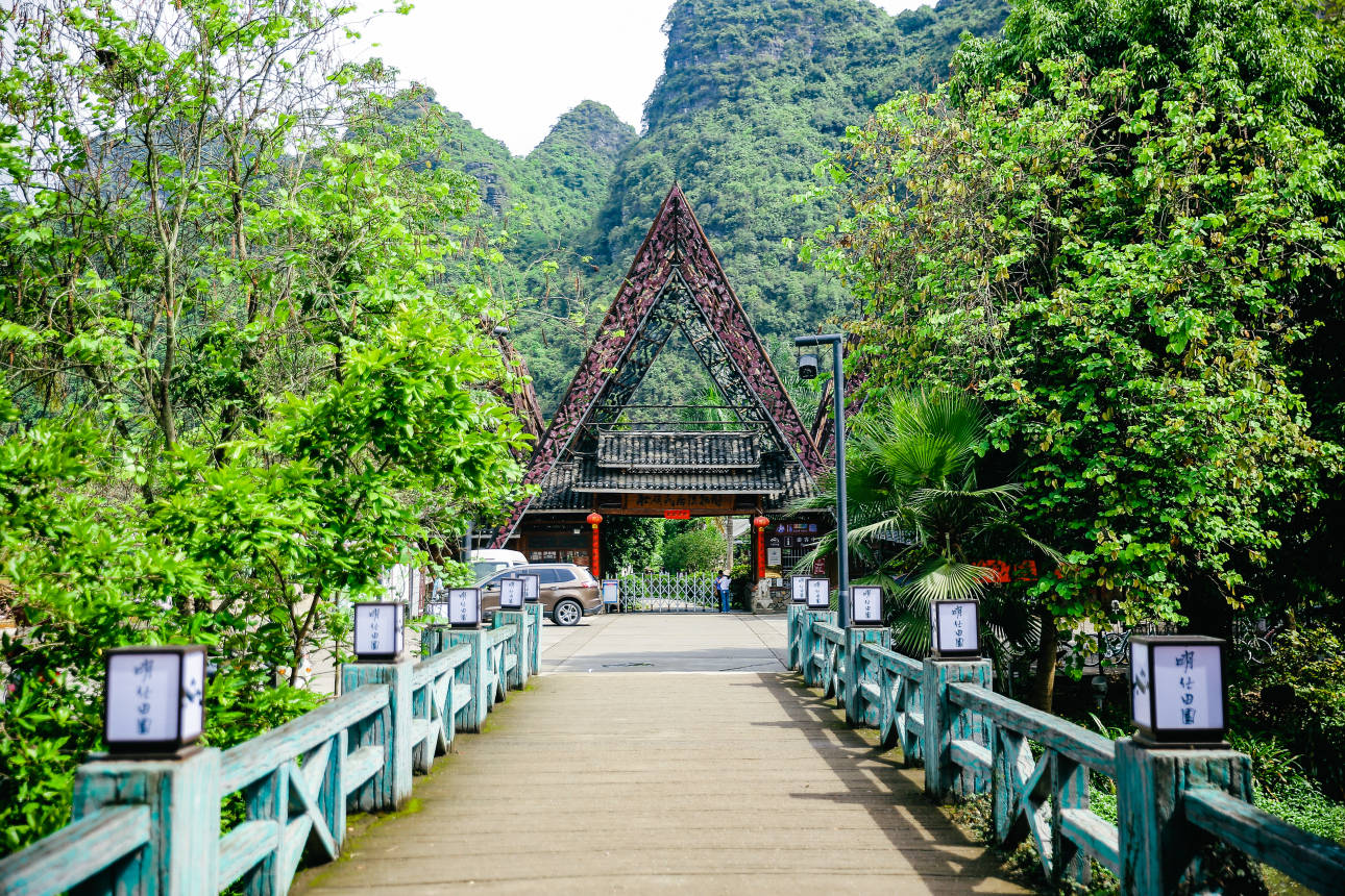 崇左|明仕田园丨打卡花千骨取景地，山水画廊！