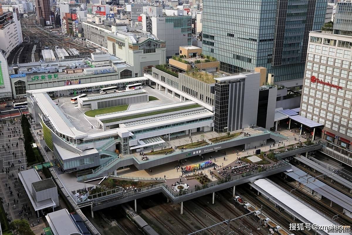 全世界最繁忙的车站新宿站