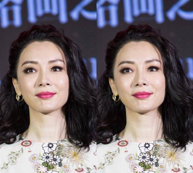 材质|陈数的气质真够绝的，一袭长裙优雅又高贵，看着发量也挺多