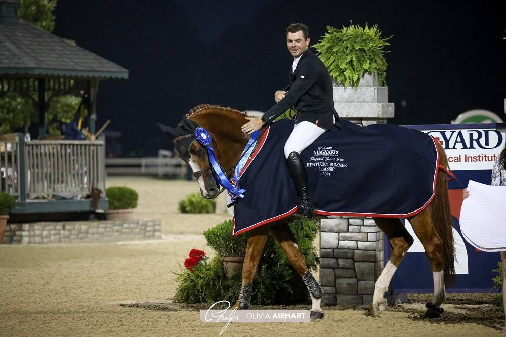 原创科马克汉利赢得肯塔基夏季经典赛中的大奖赛