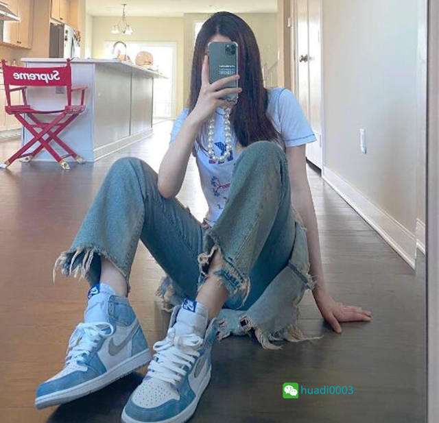 Hyper|aj1薄荷糖，炎炎夏日下的配色，男女老少纷纷上脚，毫无违和感