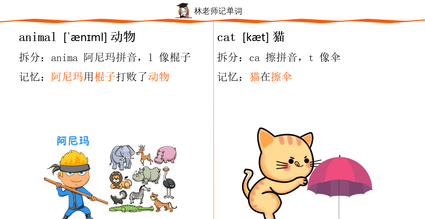 原创怎么快速背动物单词animalpandacatcute五下英语电子书译林版