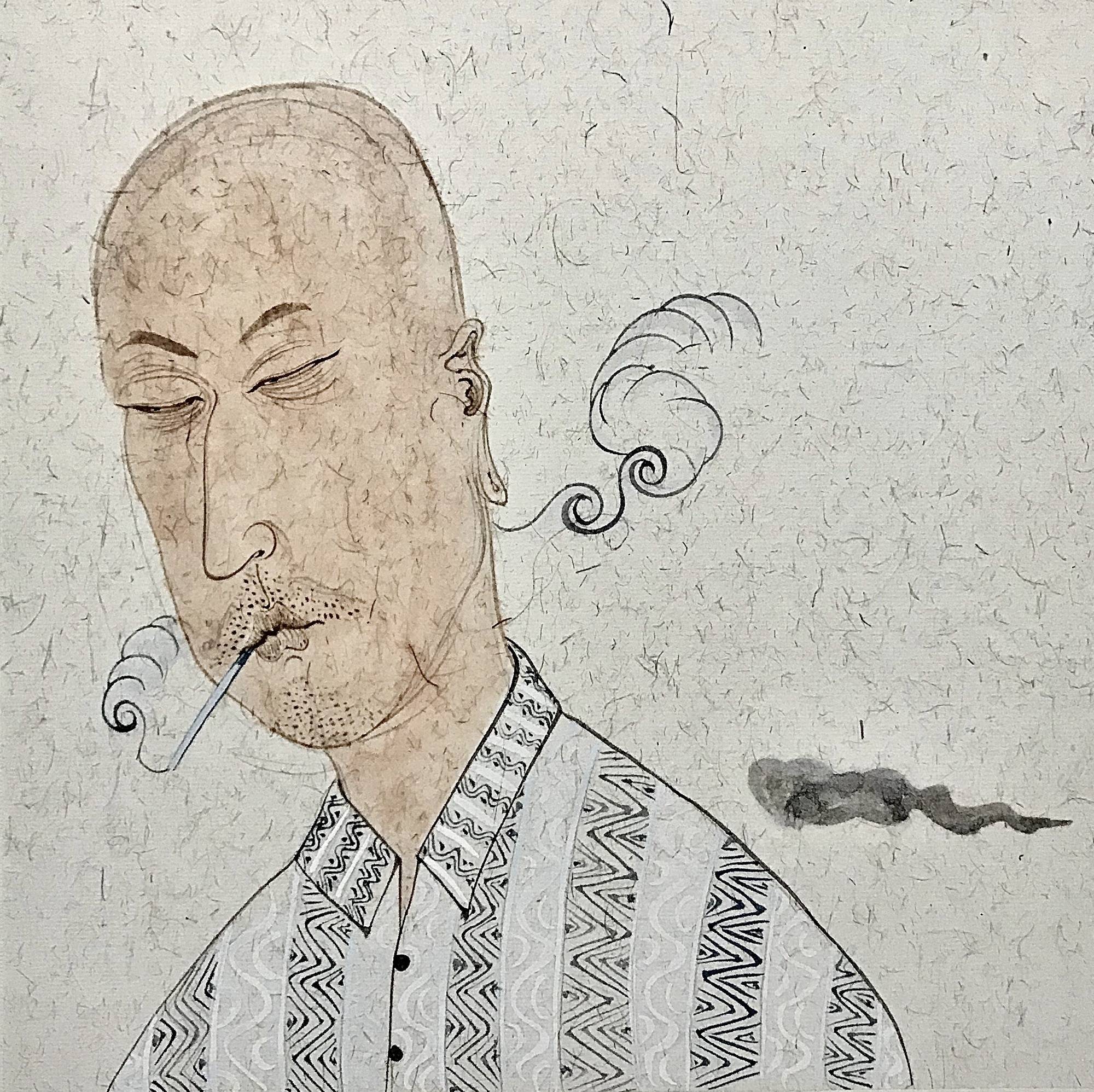 张超肖像画——古法今用