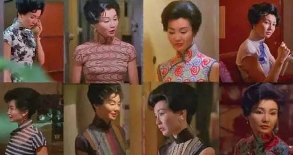 张艺谋|一穿旗袍全现行，hold得住就是风情万种，否则就如同像在过家家！