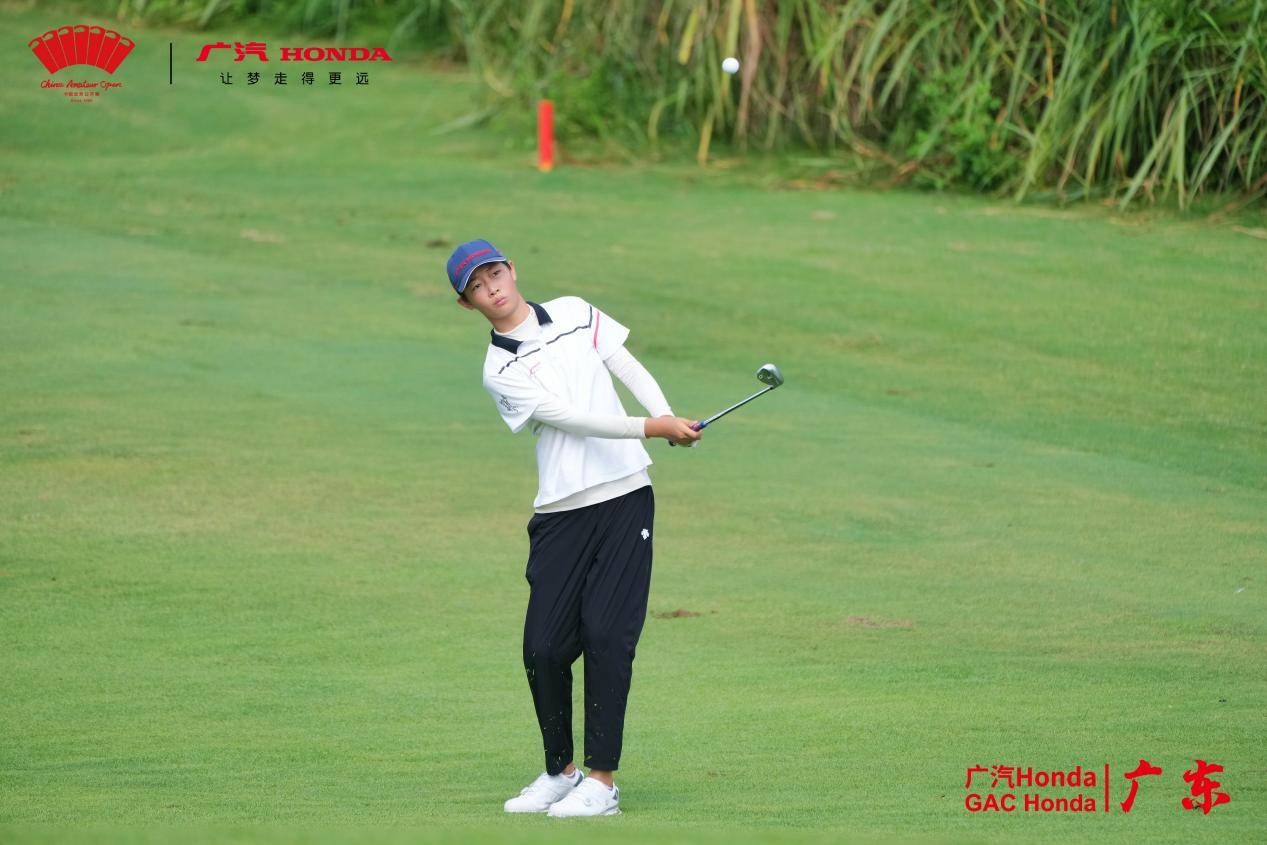 广汽honda|广东 马楷竣67杆领跑男子组首轮 林心恩许赢并列领先女子
