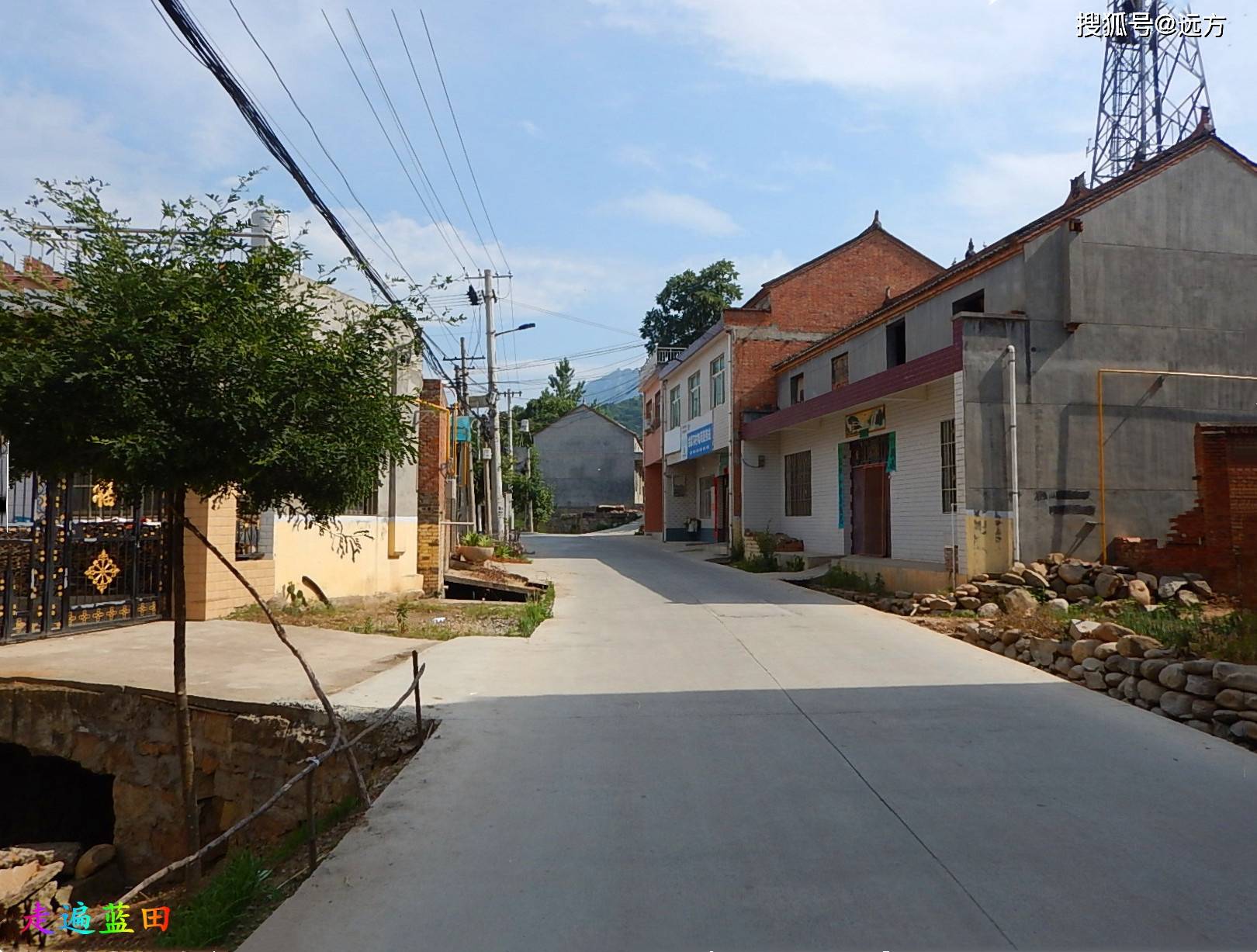 走遍蓝田2021小寨镇余家沟村穿越旅行2