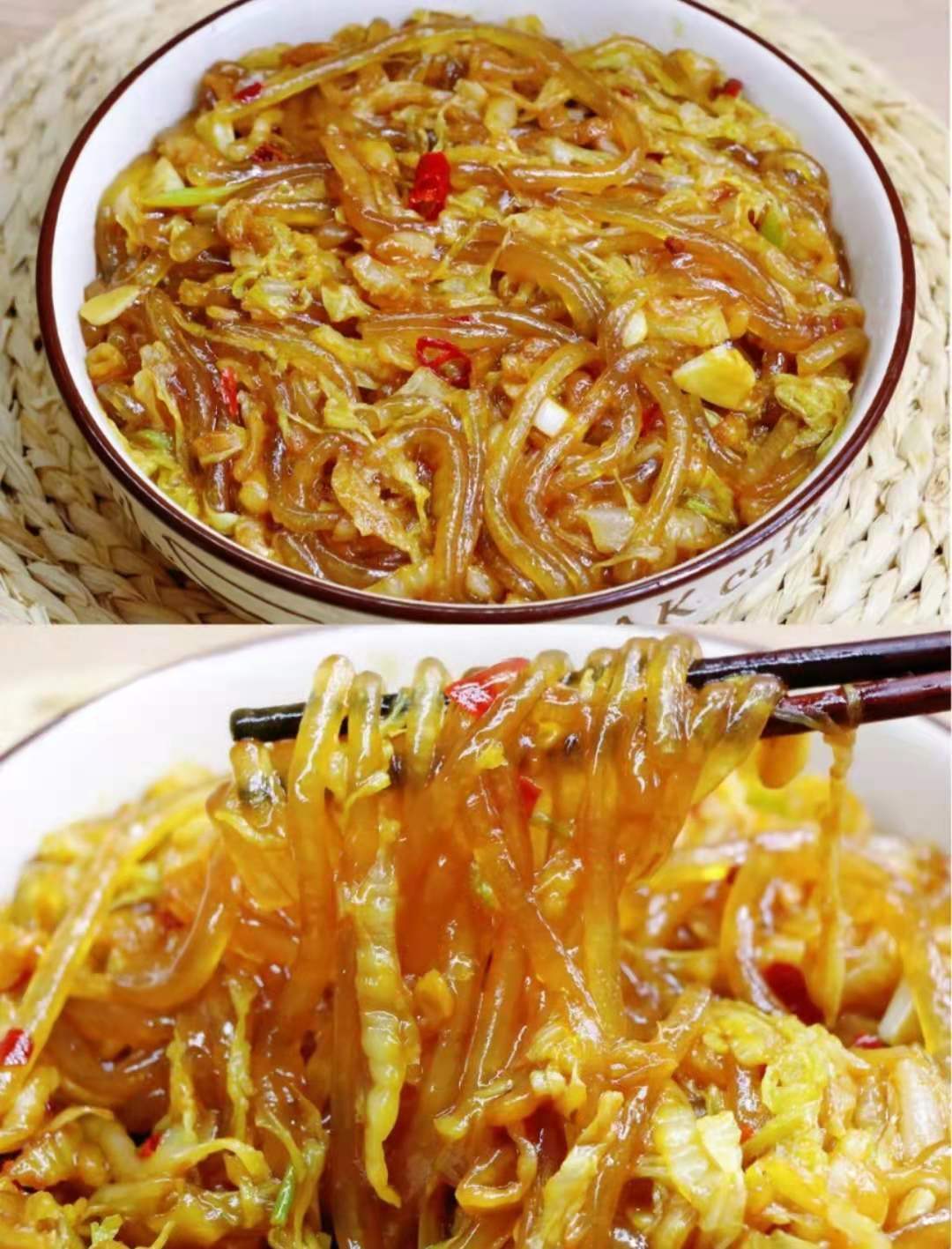 稻颂农业丨酸辣开胃的酸菜炒粉