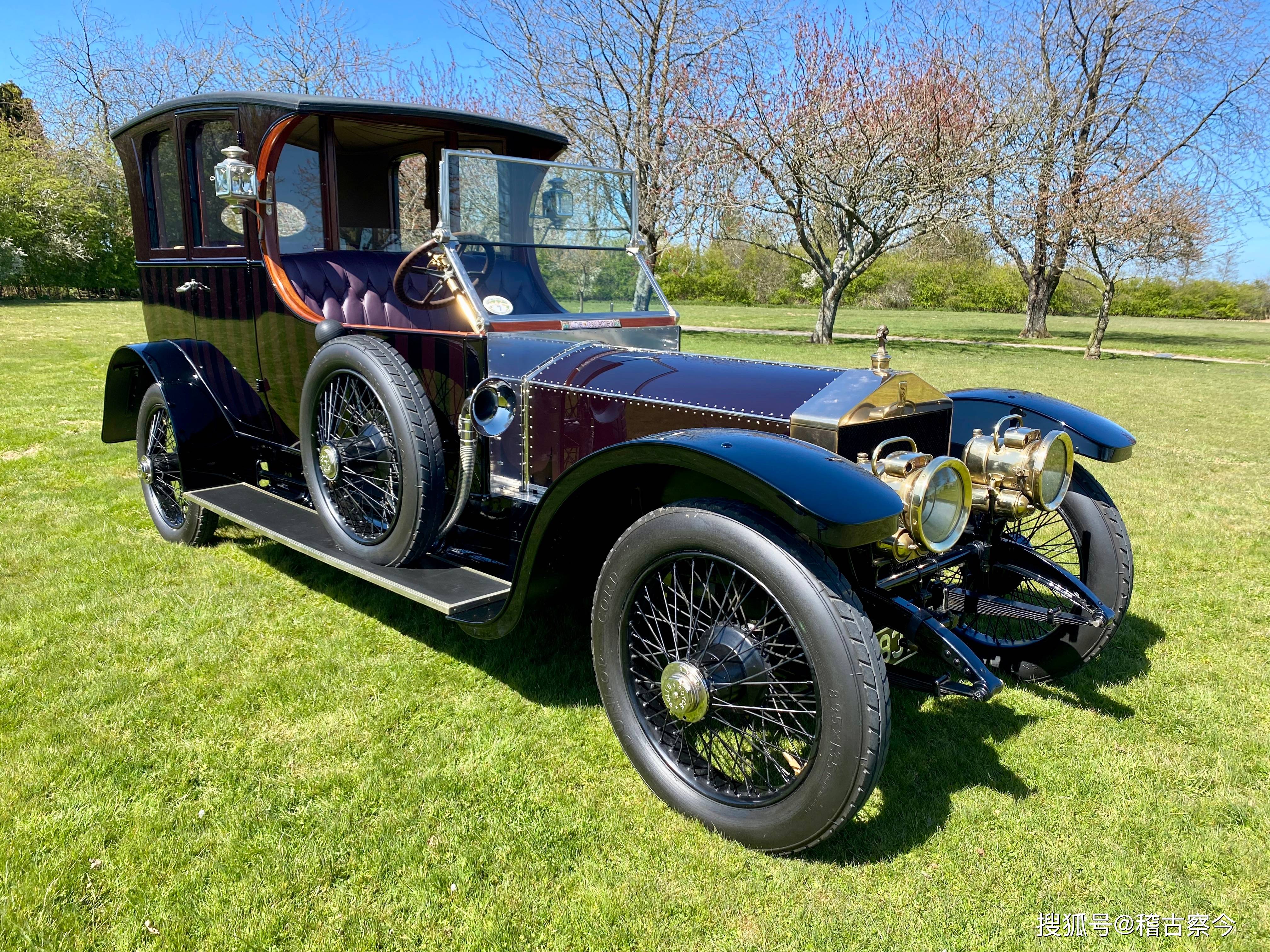 1911 年 格罗夫纳 劳斯莱斯 银魂 敞篷豪华轿车 编号1524