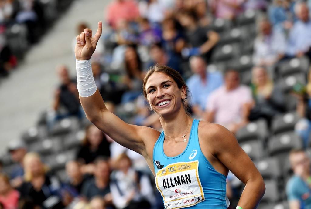 2021年istaf柏林田径赛女子铁饼阿尔曼再创佳绩