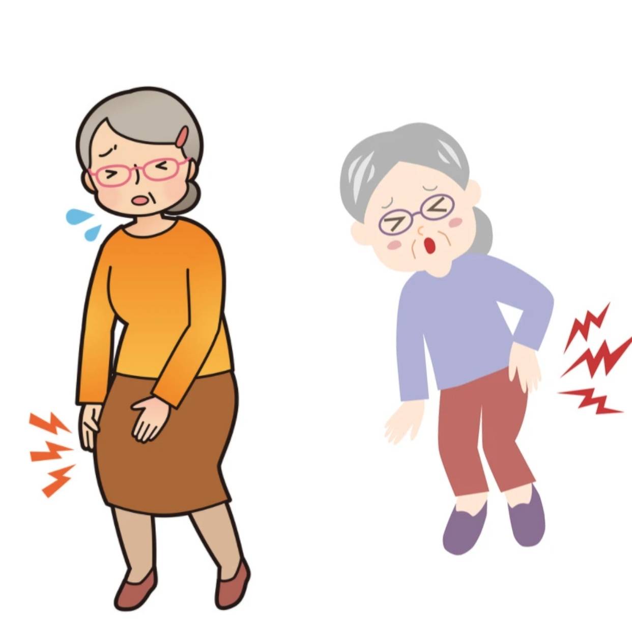 臀部并伴随双侧大腿疼痛剧烈,跛行,可能是腰椎间盘脱出引起的!