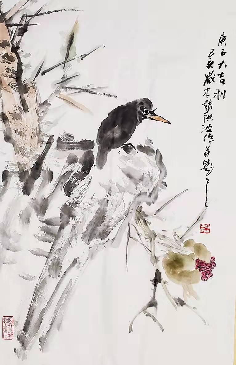 著名画家赵洪波作品赏析