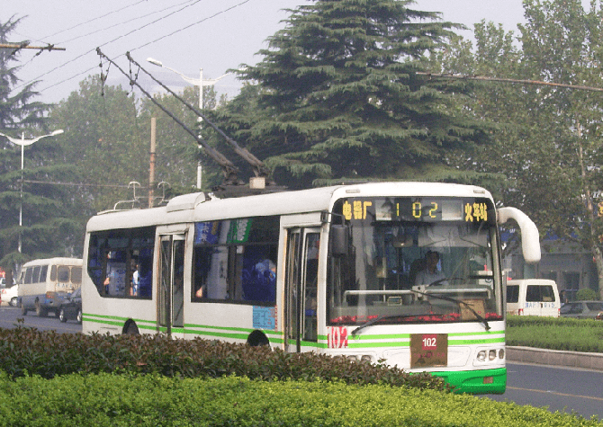 又到世界无车日 看看14年前今天的郑州_公交公司