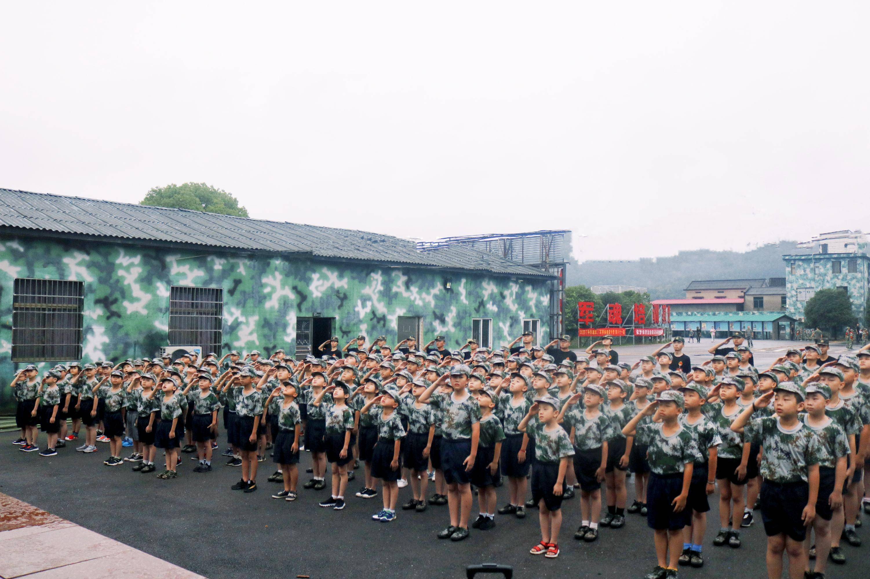 回顾小战狼训练风采,军事训练营体验到"我是一个兵"