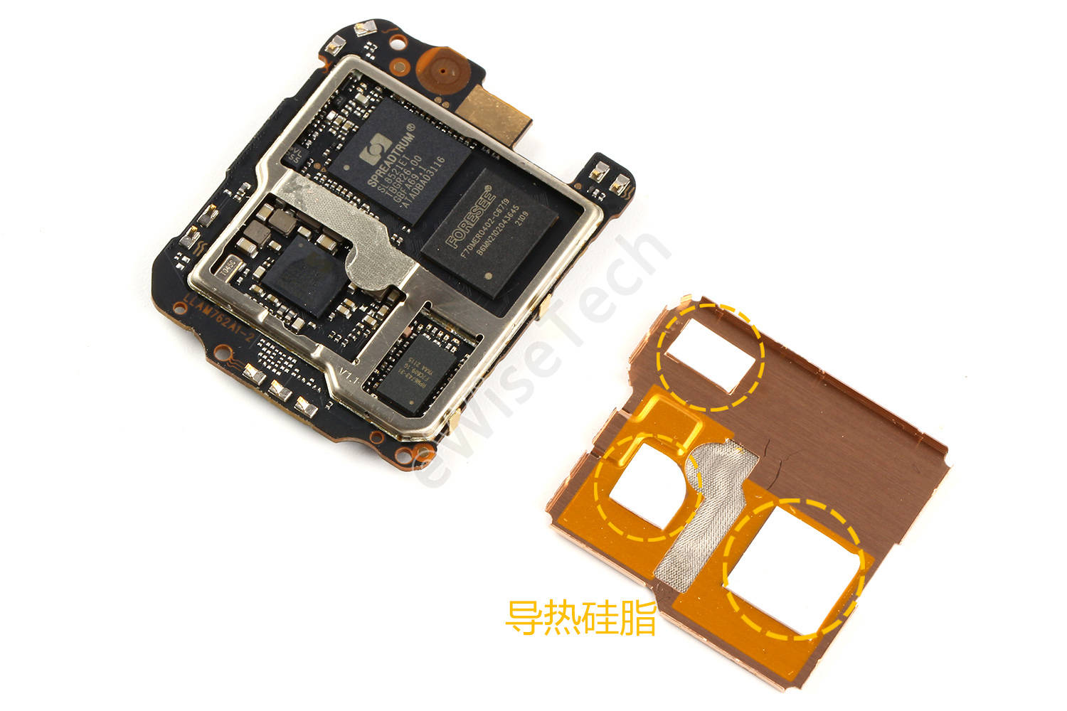 e拆解:米兔儿童电话手表5c,国产儿童手表当然用国产芯片