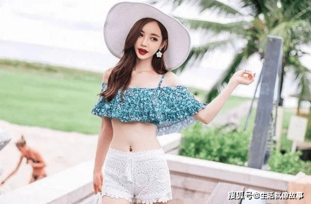设计 温婉柔美的泳衣小姐姐，穿出青春靓丽，彰显个性独特
