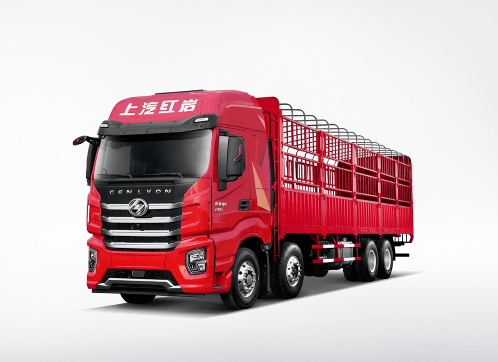 挣钱生活两不误红岩杰狮h6载货车送你一个舒适小家